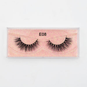 Visofree Mink Lashes 3D Mink Eyelashes 100% Cruelty free Lashes Handmade Reusable Natural Eyelashes Popular False Lashes Makeup