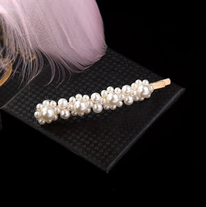 Korean 8 Styles Acrylic Imitation Pearl Women Barrettes Elegant For Female Girl Hair Clip Hairgrips Hair Accessories