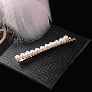 Korean 8 Styles Acrylic Imitation Pearl Women Barrettes Elegant For Female Girl Hair Clip Hairgrips Hair Accessories